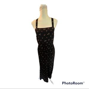 Madewell smock top crop jumpsuit in Flower Toss. Size 4. EUC. SOLD OUT ONLINE!